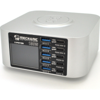 Зарядний пристрій MECHANIC 5xUSB-C PD + 5xUSB QC3.0 + Wireless Charging 15W LED indication 150W black (X-Power-150W) Diawest