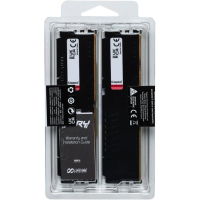 Модуль пам'яті для комп'ютера DDR5 64GB (2x32GB) 5600 MHz Fury Beast Black Kingston Fury (ex.HyperX) (KF556C36BBE2K2-64) Diawest