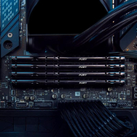 Модуль пам'яті для комп'ютера DDR5 64GB (2x32GB) 5600 MHz Fury Beast Black Kingston Fury (ex.HyperX) (KF556C36BBE2K2-64) Diawest