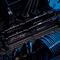 Модуль пам'яті для комп'ютера DDR5 64GB (2x32GB) 5600 MHz Fury Beast Black Kingston Fury (ex.HyperX) (KF556C36BBE2K2-64) Diawest