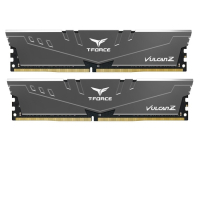 Модуль пам'яті для комп'ютера DDR4 16GB (2x8GB) 3200 MHz T-Force Vulcan Z Gray Team (TLZGD416G3200HC16FDC01) Diawest