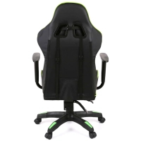 Крісло ігрове Аклас Стрік Light ANF Зелений (PU-чорний/салатовий) (00160341) Diawest