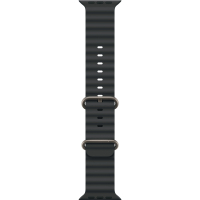 Ремінець до смарт-годинника Apple 49mm Black Ocean Band - Natural Titanium Finish (MXTL3ZM/A) Diawest