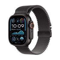 Ремінець до смарт-годинника Apple 49mm Black Titanium Milanese Loop - Medium (MXKG3ZM/A) Diawest