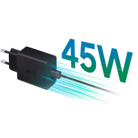 Зарядний пристрій Samsung USB-C PD45W black (EP-T4511NBEGEU) Diawest