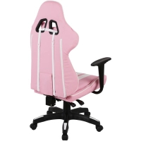 Крісло ігрове Аклас Стрік Light ANF Рожевий (PU-рожевий/білий) (00160345) Diawest