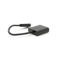 Перехідник HDMI M to VGA F 0.1m 4K/2K black Voltronic (YT-C-HDMI(M)/VGA(F)-B) Diawest