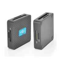 Зчитувач флеш-карт Voltronic USB 3.0 to SD/MMC/MS/TF/M2 black (HDH-939B/08624) Diawest