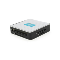 Зчитувач флеш-карт Voltronic USB 3.0 to SD/MMC/MS/TF/M2 white (HDH-939W/08625) Diawest