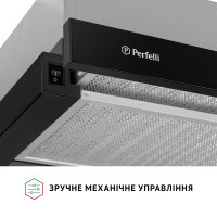 Витяжка кухонна Perfelli TL 602 BL LED Diawest