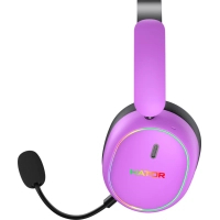 Навушники Hator Phoenix 2 Wireless Hi-Res SyncHUB Cyber Violet (ESH42) Diawest