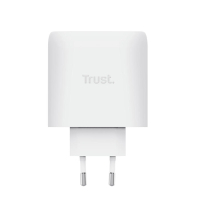 Зарядний пристрій Trust USB-C 65W GaN PD/PPS white (25524_TRUST) Diawest