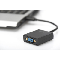 Перехідник USB 3.0 AM to VGA F 0.15m Full HD Digitus (DA-70840) Diawest