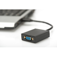 Перехідник USB 3.0 AM to VGA F 0.15m Full HD Digitus (DA-70840) Diawest