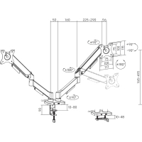 Кронштейн OfficePro MA512B Diawest