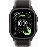 Смарт-годинник Apple Watch Ultra 3 GPS + Cellular 49mm Black Titanium Case with Black/Charcoal Trail Loop - M/L (MF1H4QP/A) Diawest