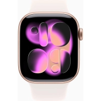 Смарт-годинник Apple Watch Series 11 GPS 42mm Rose Gold Aluminium Case with Light Blush Sport Band - S/M (MEU04RK/A) Diawest
