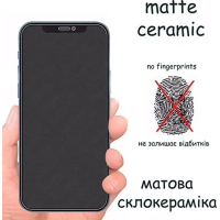 Скло захисне Drobak Matte Ceramics Anty Spy Apple iPhone 17 Pro Max (333365) Diawest