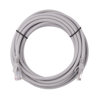 Патч-корд 5м UTP Cat 6A CU 26AWG 7/0.16 LSZH grey 2E (2E-PC6CU-UTP5LSZH-GRY) Diawest
