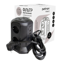 Мережевий фільтр живлення Patron SP-1663-USBTW Diawest