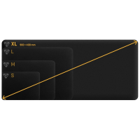 Килимок для мишки YENKEE YPM 90 Speed Top XL Black (45019472) Diawest