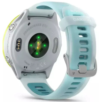 Смарт-годинник Garmin Forerunner 570 - 47MM, Whitestone/Amp Yellow, GPS (010-02971-01) Diawest