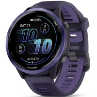 Смарт-годинник Garmin Forerunner 570 - 47MM, Imperial Purple/Indigo, GPS (010-02971-02) Diawest