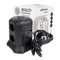 Мережевий фільтр живлення Patron SP-1663-USBT Diawest
