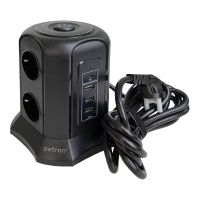 Мережевий фільтр живлення Patron SP-1663-USBT Diawest