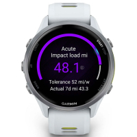 Смарт-годинник Garmin Forerunner 970, Whitestone/Amp Yellow, GPS (010-02969-11) Diawest