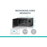 Мікрохвильова піч Gorenje MO20A3T4 Diawest