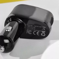 FM модулятор Baseus FM Launcher Locomotive 3.4 A 2 USB (CCHC000001) Diawest