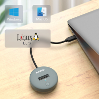 Док-станція для накопичувачів Maiwo M.2 NVMe/SATA SSD to USB3.2 Gen2 USB-C 10Gbps (K1698P2) Diawest