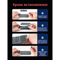 Кишеня зовнішня Dynamode M.2 SSD NVMe/SATA combo to USB3.2 GEN2 USB-C (DM-CAD-SSD14) Diawest