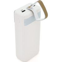 Батарея універсальна ACL 30000mAh, TypeC + Micro, White (PW-88W) Diawest