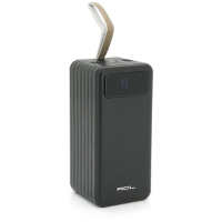 Батарея універсальна ACL 80000mAh, 4xUSB, 4 кабеля(USB/Micro/Type-C/Lighting), 1,4кг, Black (PW-94) Diawest