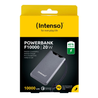 Батарея універсальна Intenso F10000 10000mAh QC3.0 grey (7332034) Diawest