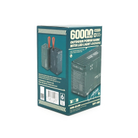 Батарея універсальна Remax 60000mAh, PD/20W, QC/22.5W, Gray (RPP-609G) Diawest