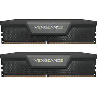 Модуль пам'яті для комп'ютера DDR5 96GB (2x48GB) 6800 MHz Vengeance XMP Black Corsair (CMK96GX5M2B6800C40) Diawest