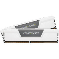 Модуль пам'яті для комп'ютера DDR5 32GB (2x16GB) 6000 MHz Vengeance White Corsair (CMK32GX5M2E6000Z36W) Diawest