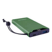 Батарея універсальна Intenso F10000 10000mAh QC3.0 green (7332037) Diawest