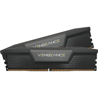 Модуль пам'яті для комп'ютера DDR5 128GB (2x64GB) 6400 MHz Vengeance Black Corsair (CMK128GX5M2B6400C42) Diawest