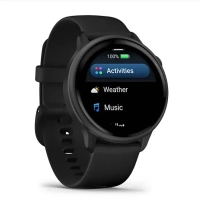 Смарт-годинник Garmin vivoactive 6, Black/Slate, GPS смарт-годинник (010-02985-00) Diawest