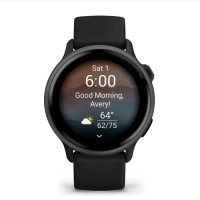 Смарт-годинник Garmin vivoactive 6, Black/Slate, GPS смарт-годинник (010-02985-00) Diawest