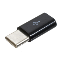Перехідник USB-C to Micro 5P black Patron (PN-MIC-TYPE-C) Diawest