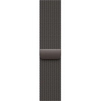 Смарт-годинник Apple Watch Series 11 GPS + Cellular 46mm Slate Titanium Case with Slate Milanese Loop - M/L (MFD44RK/A) Diawest