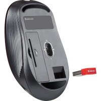 Мишка Defender Gassa MM-105 Wireless Red (52103) Diawest