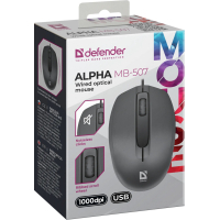 Мишка Defender Alpha MB-507 USB Black (52507) Diawest