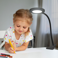 Настільна лампа Eurolamp 6W 5000K (LED-TLP-6W(black)) Diawest