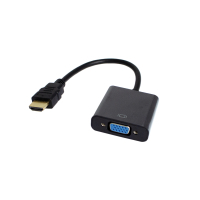 Перехідник HDMI M to VGA F V1.4 60Hz 0.15m black Patron (PN-HDMI-VGA) Diawest